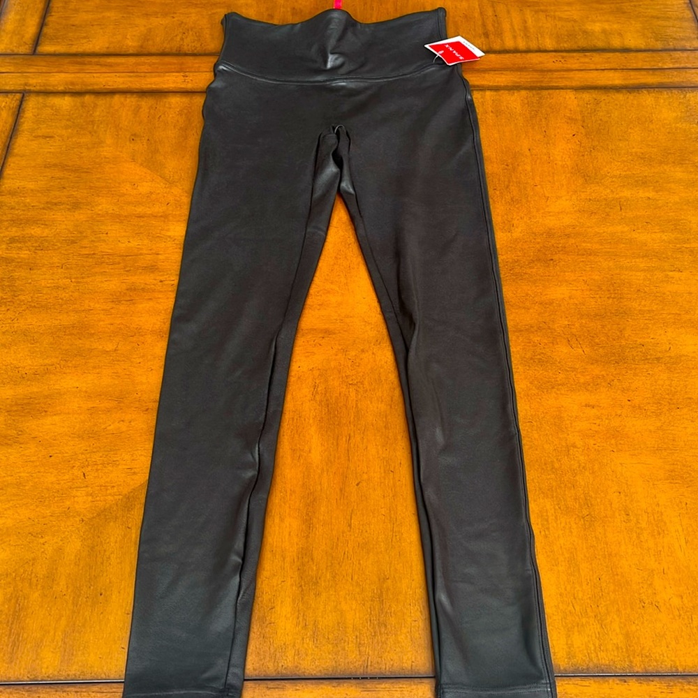 SPANX Faux Leather Leggings